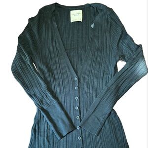 NWT Black Abercrombie & Fitch Sweater Cardigan/Dress Size M
